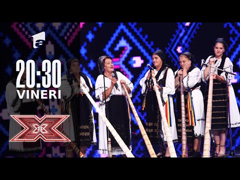 Ansamblul de tulnicărese, moment de excepție pe scena X Factor