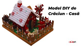 DIY Căsuță de Crăciun 