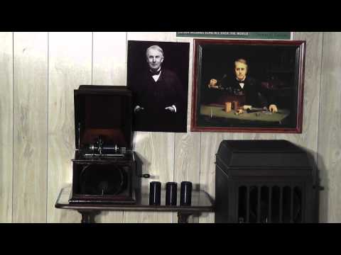 Edison blue amberol cylinder 1651 - Lincoln's Speech at Gettysburg (recitation) by Harry Humphrey