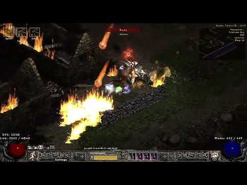 PD2 S8 - Fire Claw slaps Uber Trist