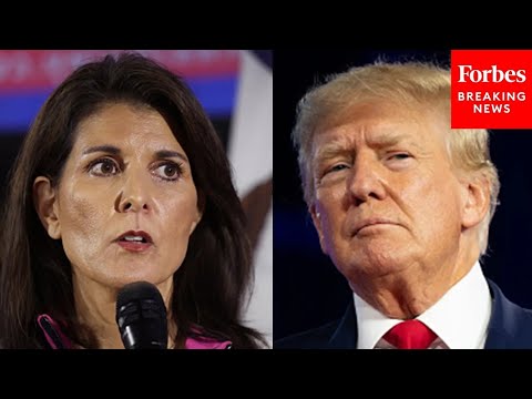 'She's Not Strong Enough To Be President': Trump Hits Nikki Haley At Iowa Town Hall