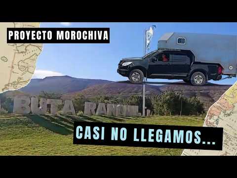 El viento casi nos deja varados en la ruta