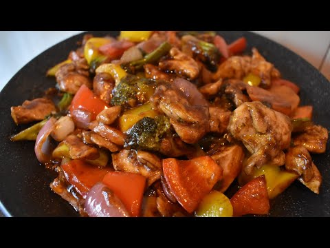 CHICKEN STIR FRY | Chicken and vegetables stir fry | Chicken Stir Fry with vegetables recipe