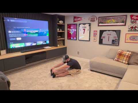 Seated Hamstring Stretch for golf