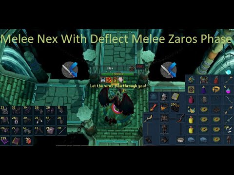 Runescape 2:08 Solo Melee Nex (With Deflect)