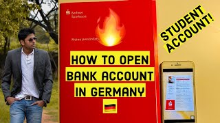 🔥How to open a Bank Account in Germany Students! Procedure, charges,Best bank, Documents,Sparkasse!