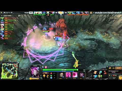 Fnatic vs Team Secret Highlights Dota WCA 2015 LAN Finals