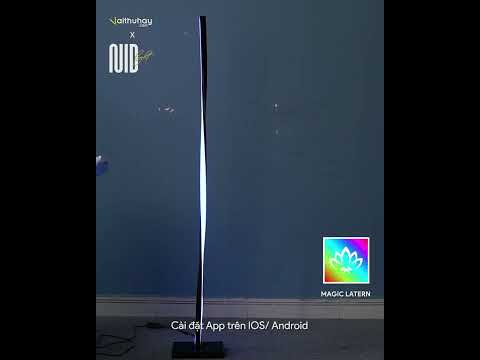 Đèn góc tường NID Spiral Corner Light RGB - NID Light