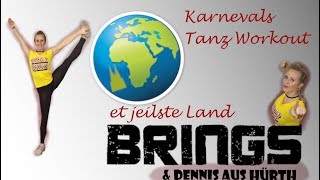 Karnevals-Tanz-Workout ❤️| Et jeilste Land BRINGS 🖤Ilka-Marie💙