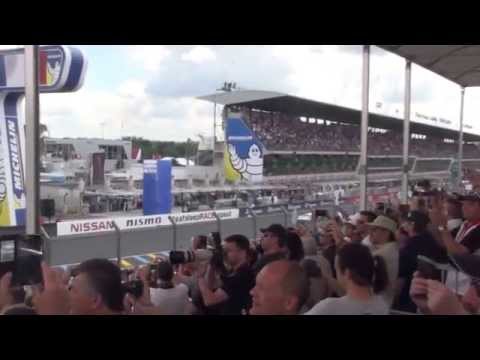 24h du Mans 2014 start from Chinetti