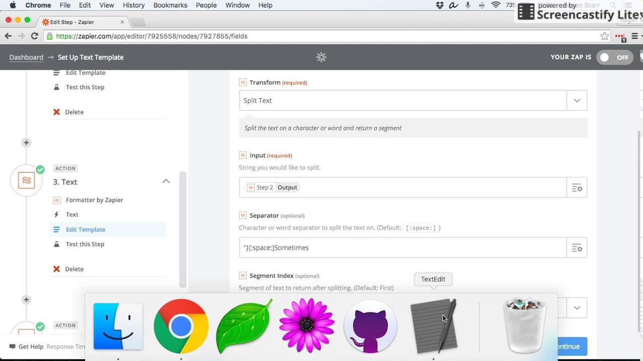 Extract data from a long string of text using "Formatter" or "Code" in Zapier