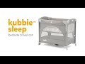 миниатюра 0 Видео о товаре Манеж Joie Kubbie Sleep, Eclipse (Черный)