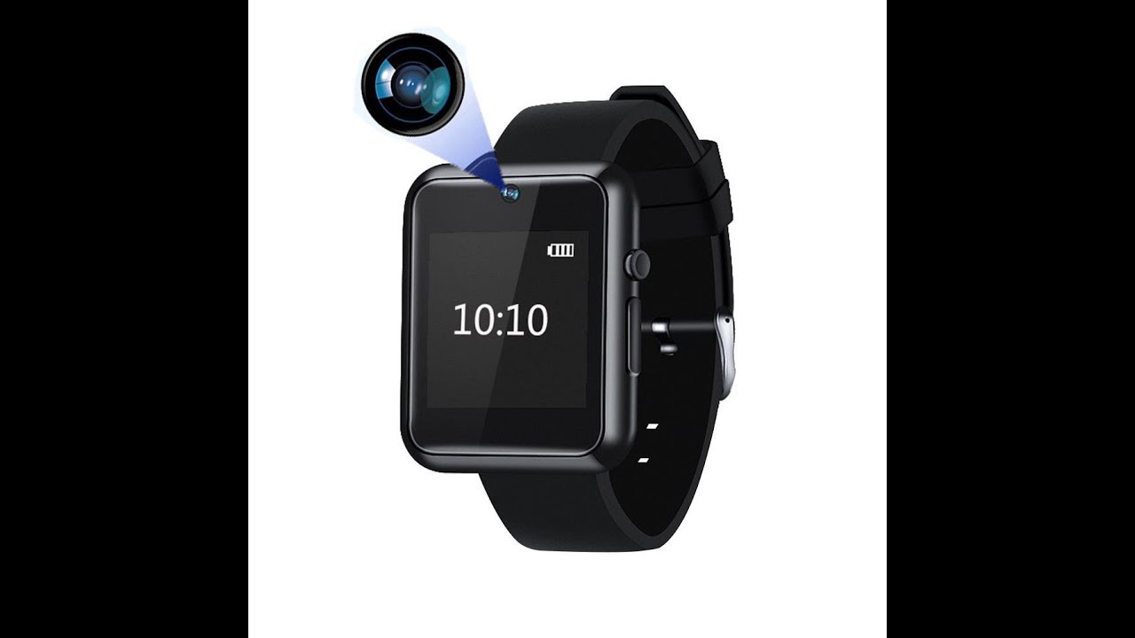 The Wide Angle HD 1080p Watch Spy Smartwatch 1.5'' LCD Camera Instructions Review And Unboxing