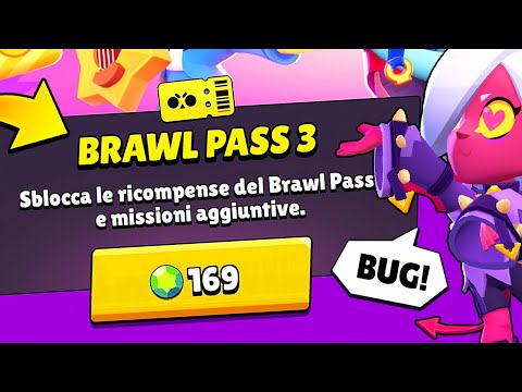 GEMMO il NUOVO PASS 3, TUTTO BUGGATO e TOP ITALIA! - Brawl Stars