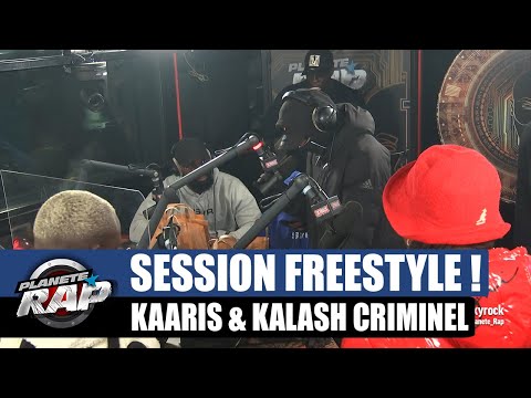 Kaaris & Kalash Criminel - Session freestyle avec Opinel 21, Larabe, Gus, Moonki... #PlanèteRap