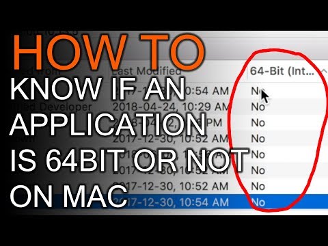 How To Know If an Application is 64 Bit And Ready For Next Mac OS