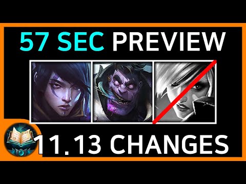 11.13 Patch Preview (57 Sec Summary)