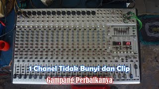 Video thumbnail for Servis Mixer Behringer Eurodesk SL2442FX Pro Rusak Salah Satu Chanel Over Clip by Adhi Elektronik