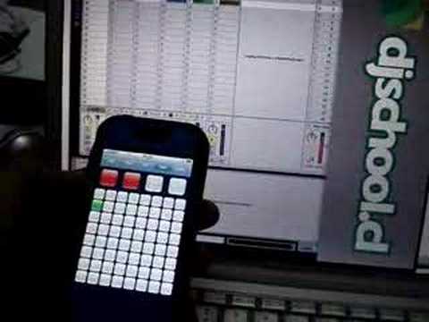djwask using iphone with ableton