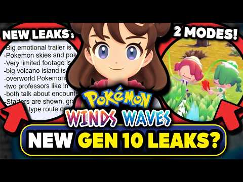 POKEMON NEWS! NEW Gen 10 LEAK UPDATES? NEW Multiplayer Modes Revealed For Pokopia & More!
