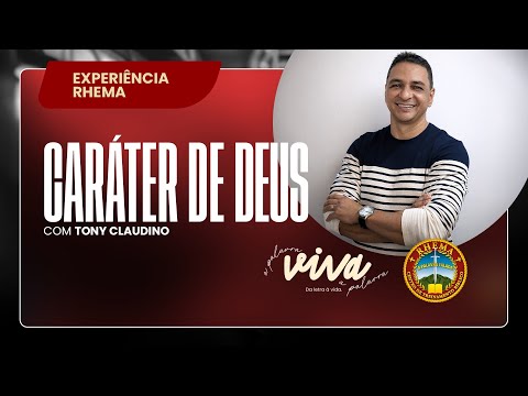 CARÁTER DE DEUS | TONY CLAUDINO