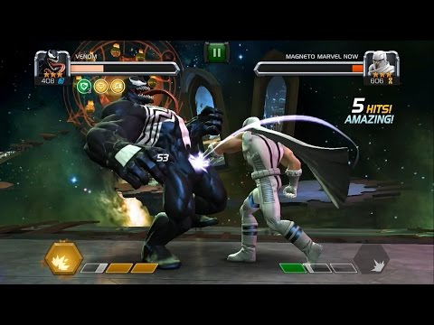 Venom vs Magneto Marvel Now - Marvel Contest of Champions