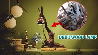 Full Video 1h - Amazing Creative Craft Ideas From Driftwood And Gourd | Wood Venture Lamps