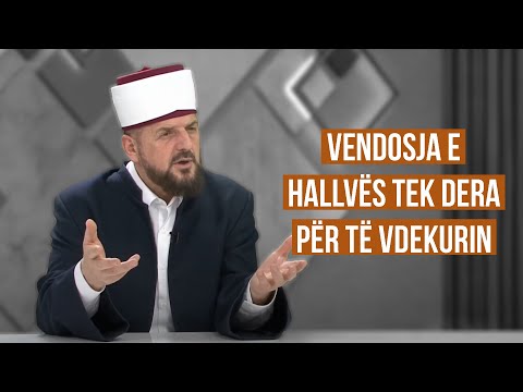 Vendosja e hallvës tek dera për të vdekurit - Dr. Shefqet Krasniqi