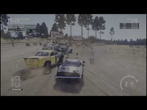 Wreckfest (PS5 Version) 4K Career Mode Gameplay - (No Commentary)