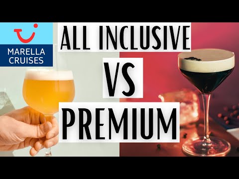 MARELLA Cruises - should you go ALL Inclusive or PREMIUM All Inclusive? All menus and prices here!