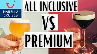 MARELLA Cruises - should you go ALL Inclusive or PREMIUM All Inclusive? All menus and prices here!