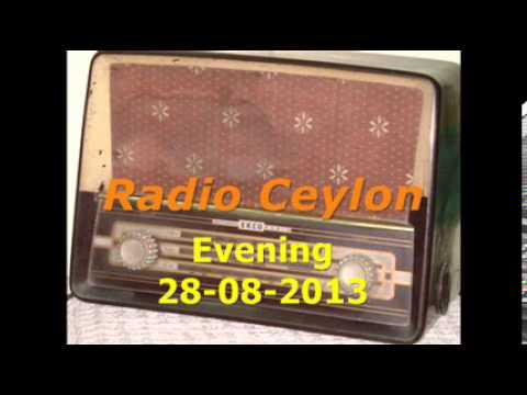Radio Ceylon 28-08-2013~Evening Broadcast