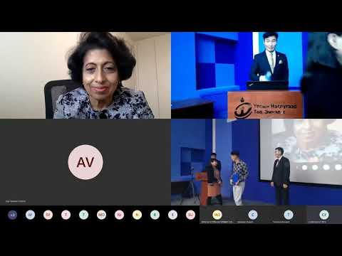 Mongolian Society of Allergy - 2020 conference.  Special lecture by Prof Ruby Pawankar