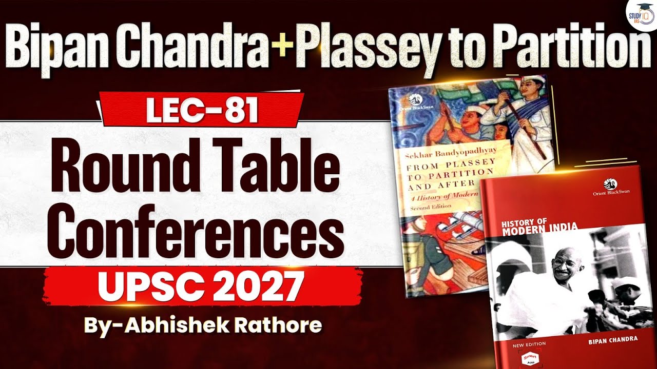 Round Table Conferences | UPSC Modern History | Lec 81 | StudyIQ IAS