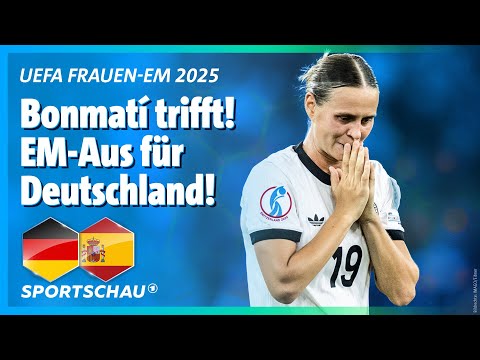 Halbfinale Deutschland - Spanien, Frauen-EM 2025 | Sportschau Fußball
