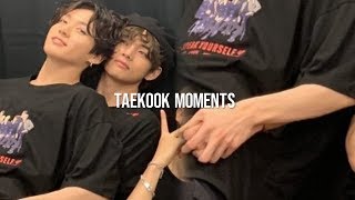 taekook/vkook moments