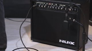 Video thumbnail for NuX Frontline 30 Combo Amplifier Product Demonstration by Medium Rare Musicians