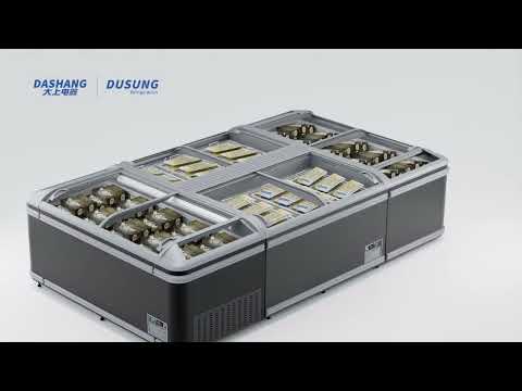 Sliding Door Classic Island Freezer 