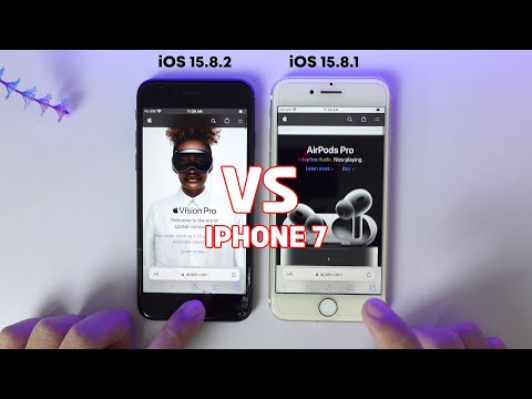 iOS 15.8.2 Vs iOS 15.8.1 on iPhone 7 Full Speed Test