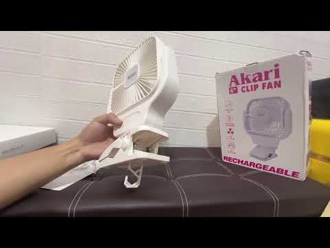 AKARI 6" CLIP FAN Unboxing | KSU UNBOXING