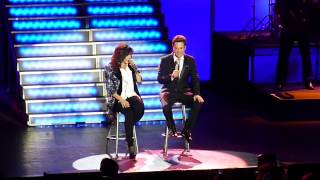 Donny &amp; Marie Osmond Performing Make The World Go Away