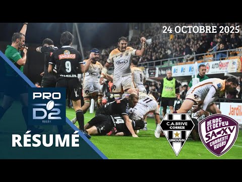 Pro D2 J8 : le résumé de Brive vs Soyaux-Angoulême - Saison 2025/26