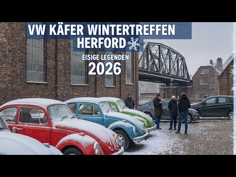 Herford VW Käfer Treffen 2026 -  Bulli Porsche Gerd Weiser - Orratech - Bug World - Heckkraftmotors