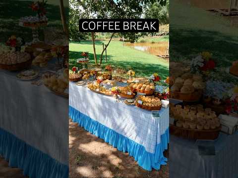 Coffee Break 40 pessoas #coffeebreak