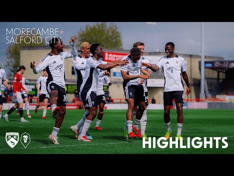 FC Morecambe 1-3 FC Salford City