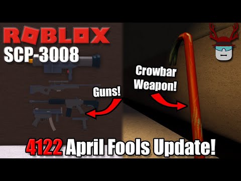 WE FINALLY GOT WEAPONS IN THE 4122 UPDATE! | Roblox SCP-3008