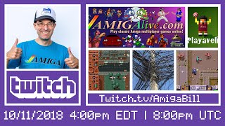 10/11/2018 Online Multiplayer Commodore Amiga Games With Playaveli and Alexander Mejia