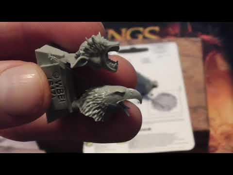 Forgeworld Gwahir the Wind Lord character series unboxing LotR / ME SBG