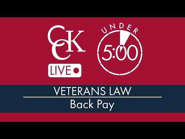 When Will I Get My VA Disability Back Pay?