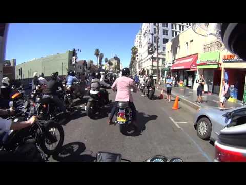 Distinguish Gentlemen Ride on Hollywood Boulevard